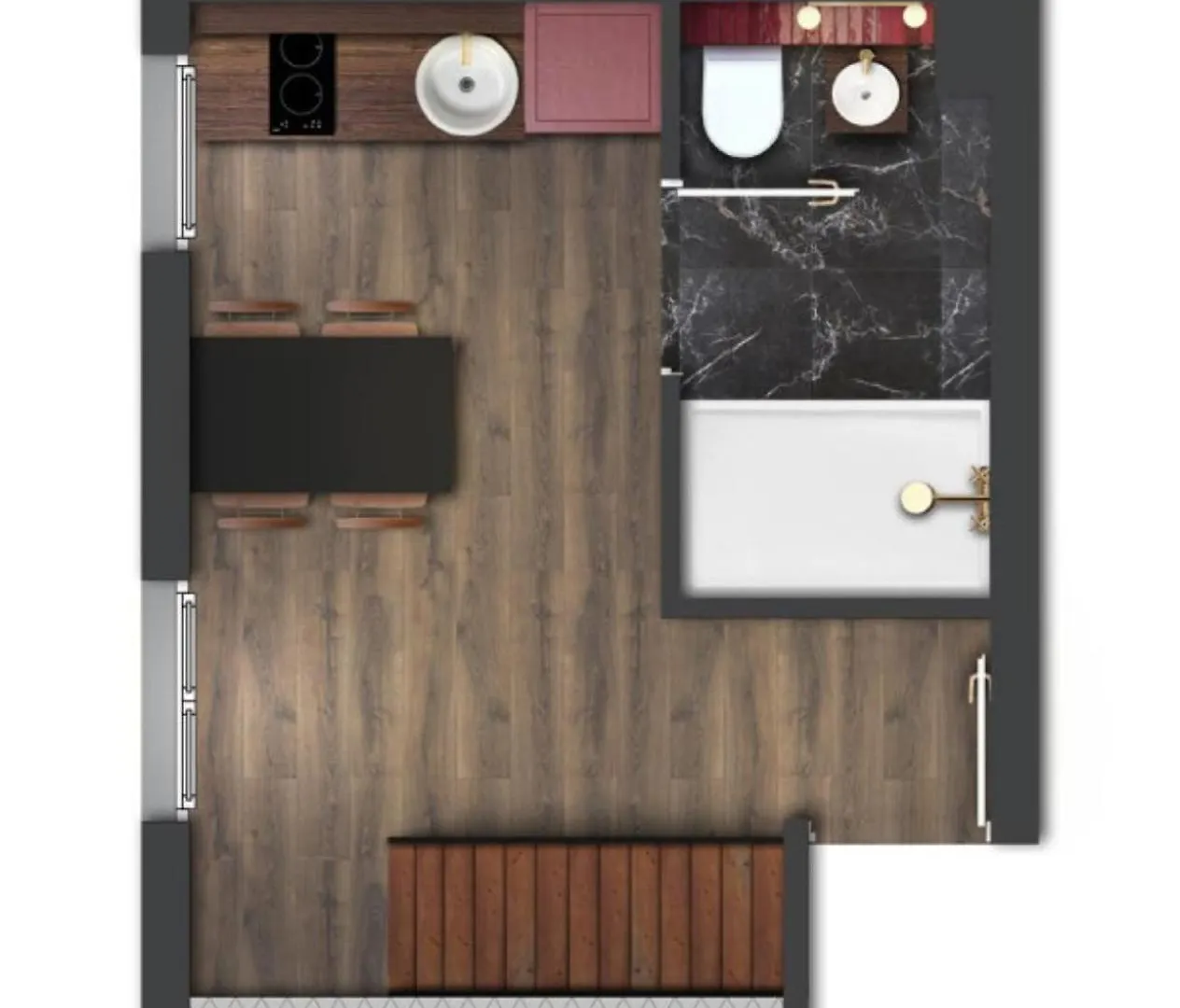 Reves Paisibles Rubis - Choisy Apartment  Choisy-le-Roi